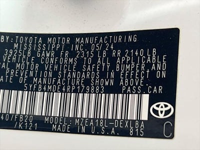 2024 Toyota Corolla LE
