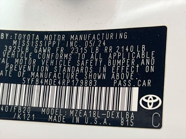 2024 Toyota Corolla LE