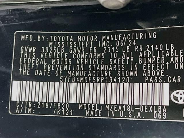 2024 Toyota Corolla LE