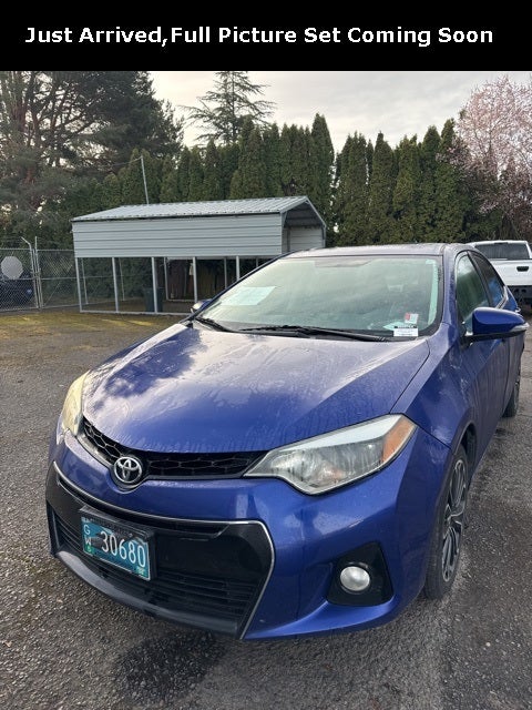 2015 Toyota Corolla S Plus