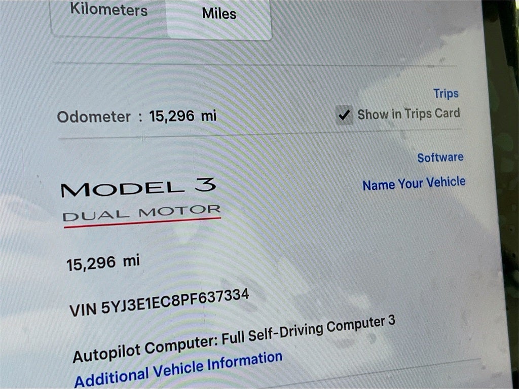 2023 Tesla Model 3 Performance