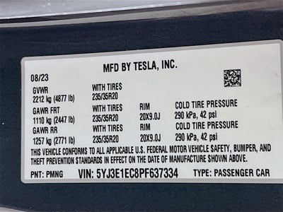 2023 Tesla Model 3 Performance