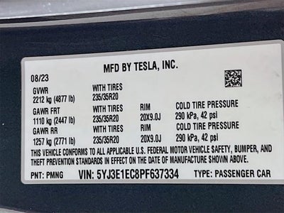 2023 Tesla Model 3 Performance