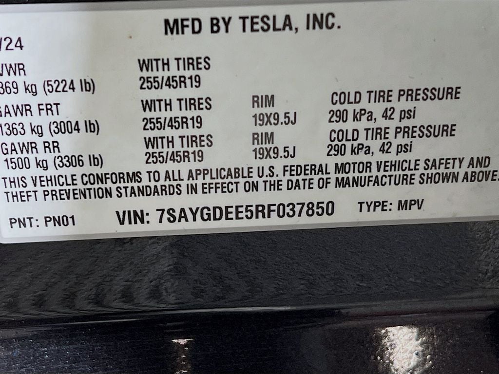 2024 Tesla Model Y Long Range