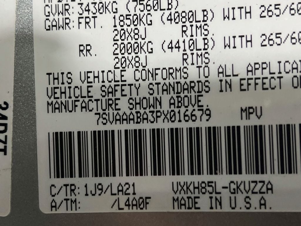 2023 Toyota Sequoia Platinum