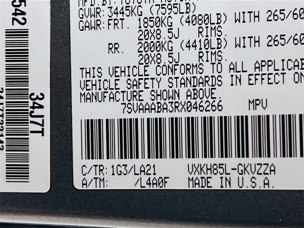 2024 Toyota Sequoia Platinum