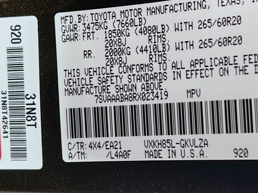 2024 Toyota Sequoia Limited - Photo 33