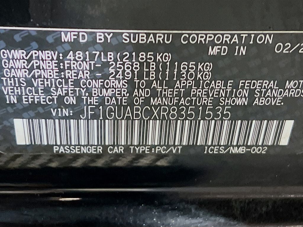 2024 Subaru Impreza Base