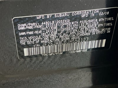 2018 Subaru Forester 2.5i Touring