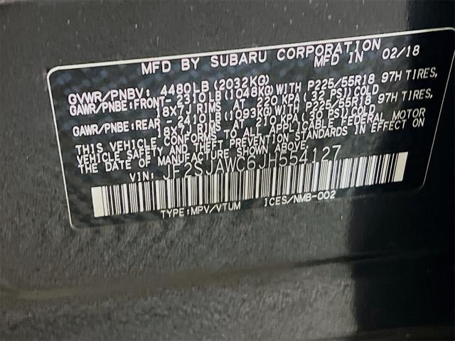 2018 Subaru Forester 2.5i Touring