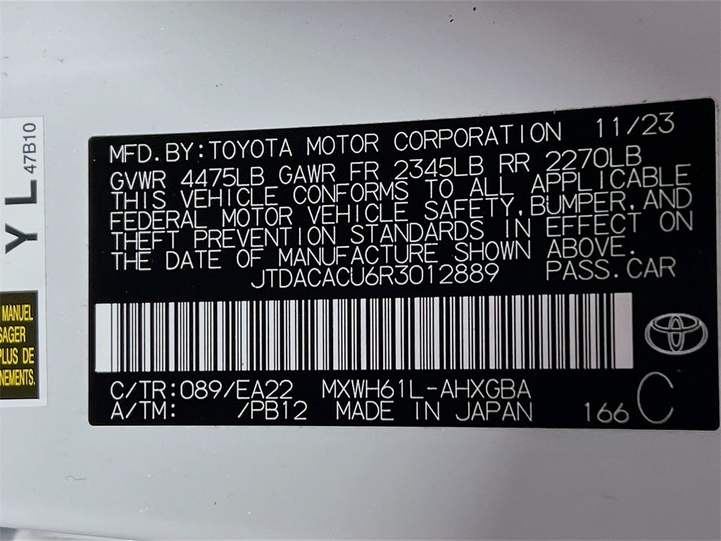 2024 Toyota Prius Prime XSE