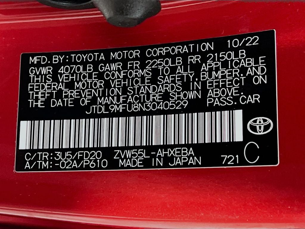 2022 Toyota Prius LE AWD-e