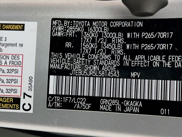 2020 Toyota 4Runner TRD Off-Road Premium