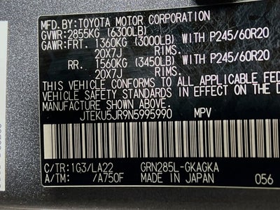 2022 Toyota 4Runner Limited