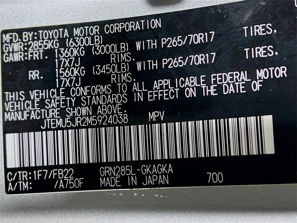 2021 Toyota 4Runner SR5