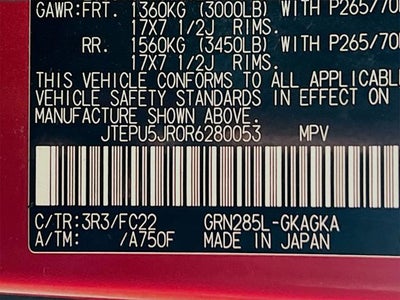 2024 Toyota 4Runner TRD Off-Road