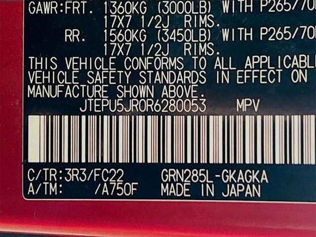 2024 Toyota 4Runner TRD Off-Road