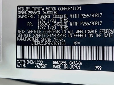 2023 Toyota 4Runner TRD Off-Road Premium