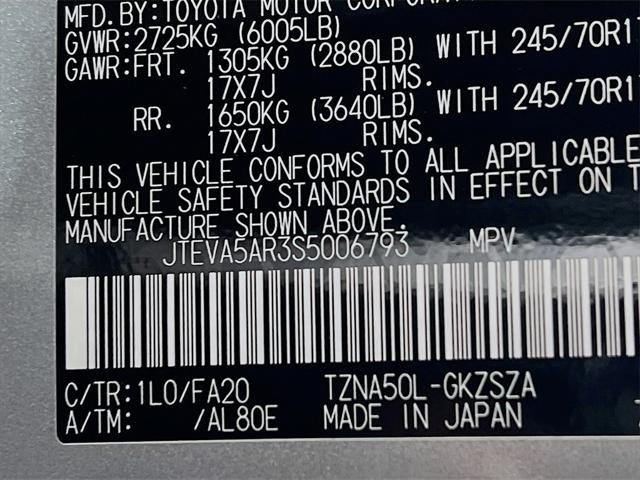 2025 Toyota 4Runner SR5