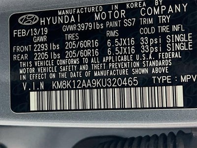 2019 Hyundai Kona SE