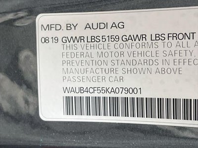 2019 Audi S5 Sportback Premium Plus quattro