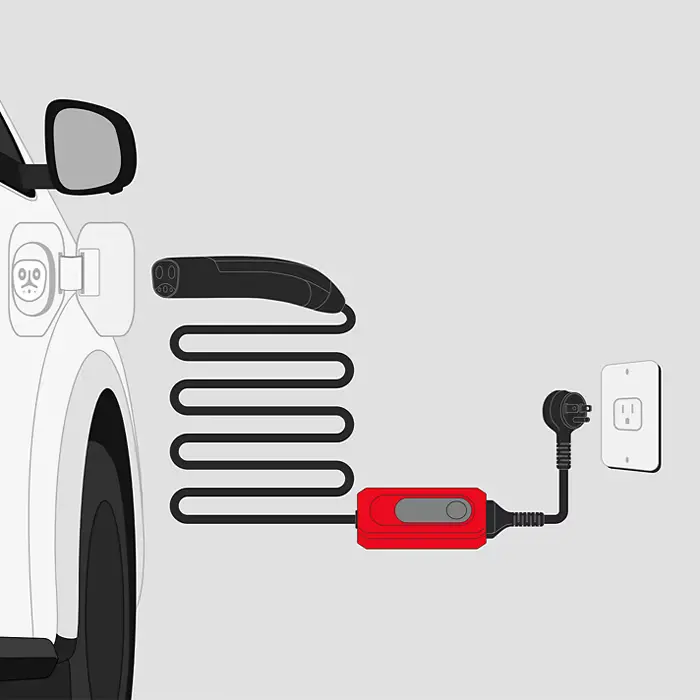 illustration of level3 charging - Royal Moore Toyota in Hillsboro OR