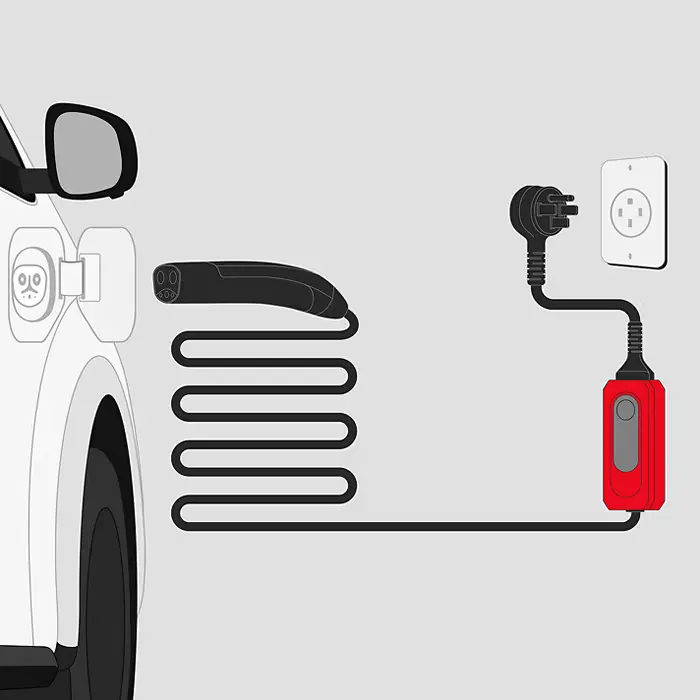 illustration of level3 charging - Royal Moore Toyota in Hillsboro OR