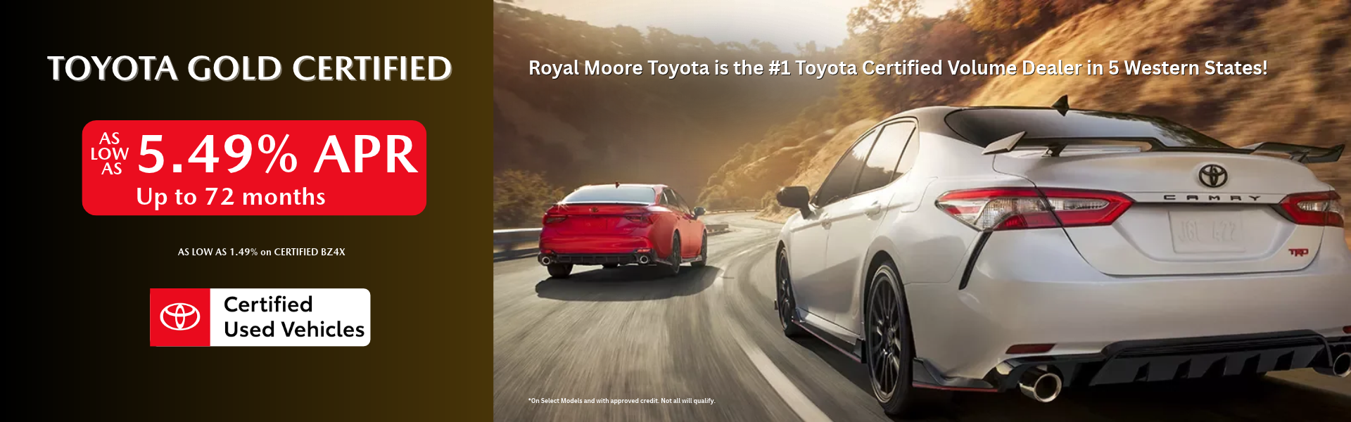 Toyota Certified Used Vehicles at Royal Moore Toyota